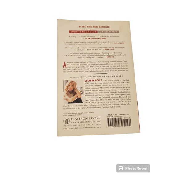 LOVE WARRIOR: A MEMOIR By Glennon Doyle Melton - Picture 2 of 2